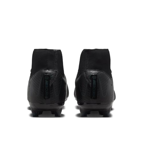Nike Men's Zm Superfly 10 Acad Fg/MgFootball Shoe, Black Black Deep Jungle, 10.5 US