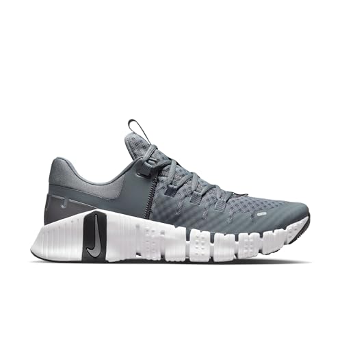 Nike Free Metcon 5 Mens Trainers DV3949 Sneakers Shoes (UK 10 US 11 EU 45, Smoke Grey 003)