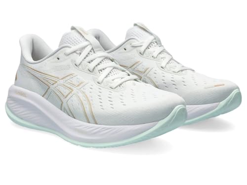 ASICS Women's Gel-Cumulus 26 Running Shoe, 11, White/Pale Mint