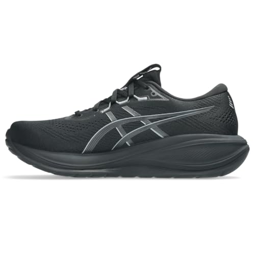 ASICS Men's Gel-Cumulus 28 Running Shoes, 8, Black/Carrier Grey