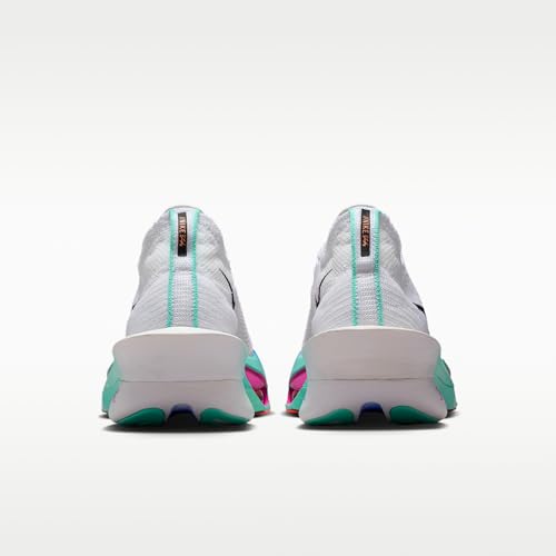 Nike Alphafly 3 Men's Road Racing Shoes (White/Hyper Turquoise/Concord/Black) Size 12