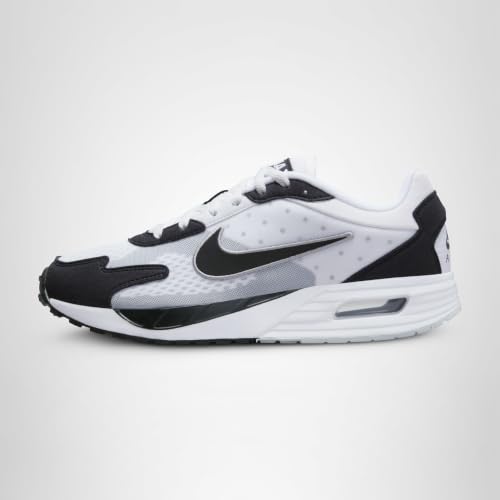 Nike Men's Air Max Solo Cross Country Running Shoe, White Black Pure Platinum, 10.5