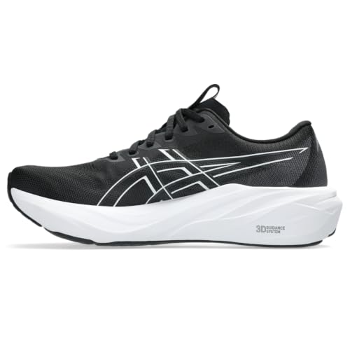 ASICS Men's GT-2000 15 Running Shoes, 10, Black/White