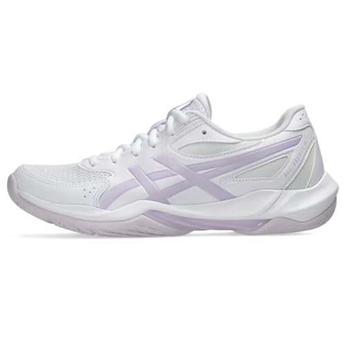 ASICS Women's Gel-Rocket 12 Volleyball Shoes, 9, White/Dahlia