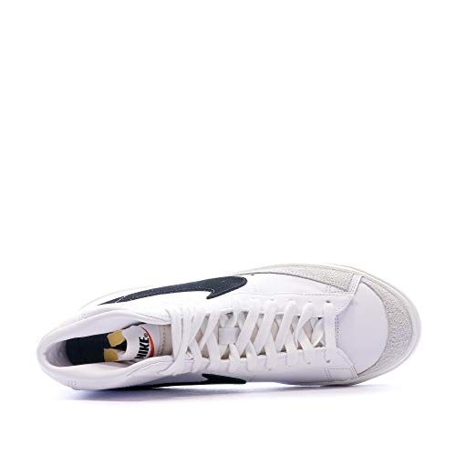 Nike Men's Basketball Shoes , White Black , 9 US