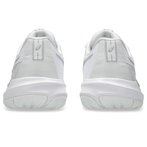ASICS Women's Gel-Challenger 15 Tennis Shoes, 8, White/Pure Silver