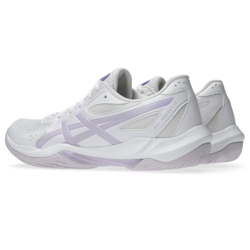 ASICS Women's Gel-Rocket 12 Volleyball Shoes, 9, White/Dahlia