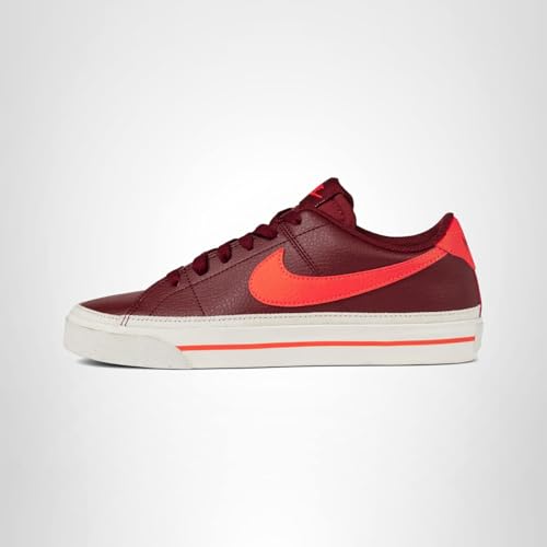 Nike Women's Court Legacy Next Nature Shoes, Dark Team Red/Bright Crimson-Sail, 9