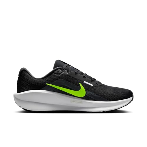 Nike Downshifter 13 Men's Road Running Shoes (FD6454-007, Black/Anthracite/White/Volt) Size 8
