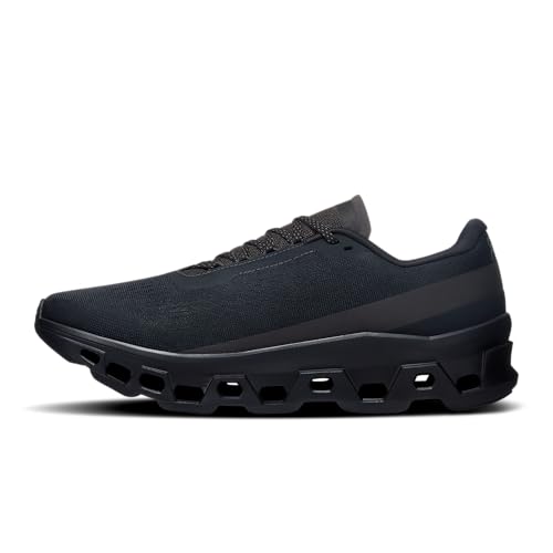 On Men's Cloudmonster 1, Black | Black, 8 Medium US