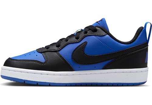 Nike Big Kid's Court Borough Low Recraft Lifestyle Shoes, Game Royal/Black-White, 7Y