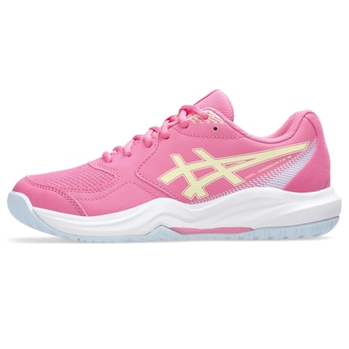 ASICS Kid's Gel-Dedicate 9 GS Tennis Shoes, 2, Dragon Fruit/Soft Yellow