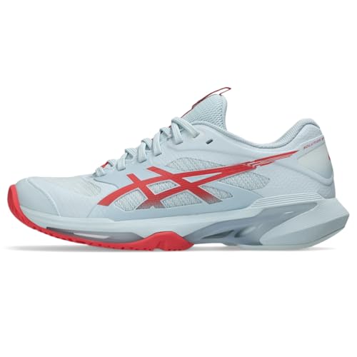 ASICS Women's Solution Speed FF 4 Tennis Shoes, 9.5, Sky/Sienna