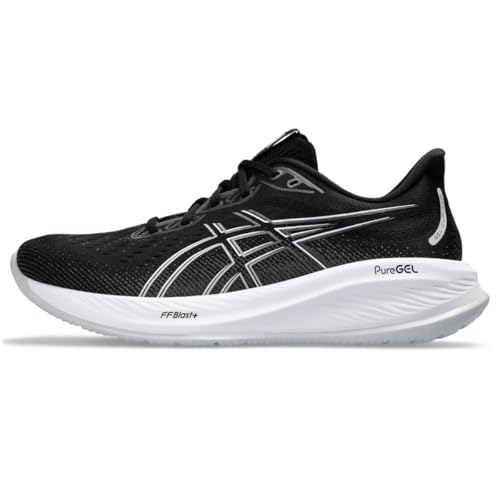 ASICS Men's Gel-Cumulus 26 Running Shoe, 12.5, Black/Concrete