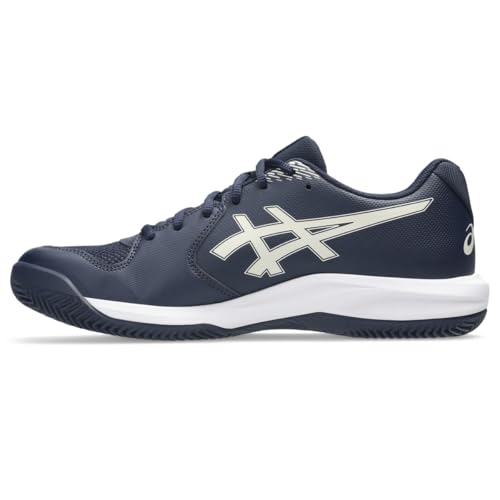 ASICS Men's Gel-Dedicate 9 Clay Tennis Shoes, 9, Midnight/Oatmeal