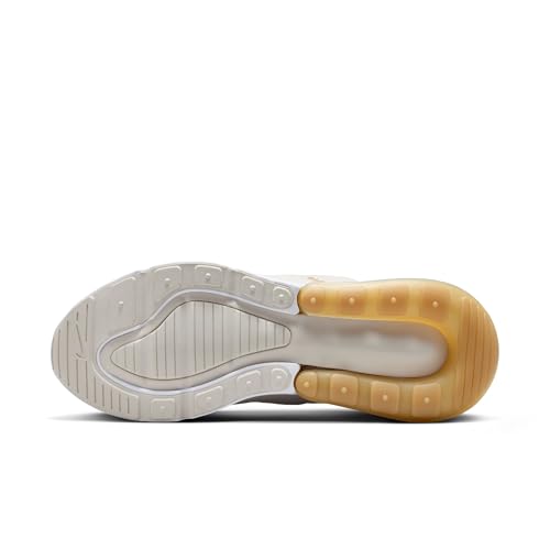 Nike Air Max 270 Women's Shoes (Light Bone/White/Metallic Gold) Size 7.5