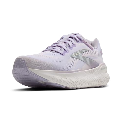 Brooks Women's Defyance Max Neutral Running & Walking Shoe - Lavender/Silver/White - 9 Medium