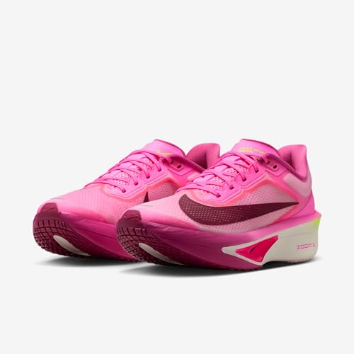 Nike Zoom Fly 6 Women's Road Racing Shoes (Pink Spell/Crimson Tint/Hyper Pink/Bordeaux) Size 7.5