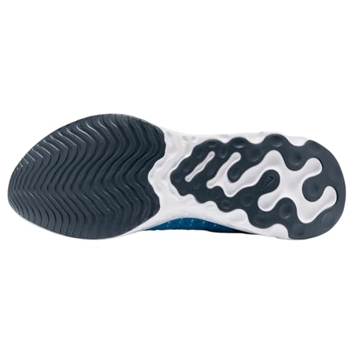 Nike React Phantom Run Flyknit 2 Men's Road Running Shoes (CJ0277-402, Blue Orbit/Vapor Green/Deep Ocean/Blue Orbit) Size 8