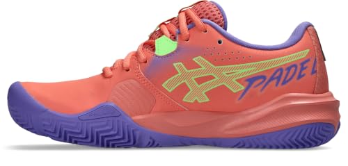 ASICS Women's Gel-Challenger 15 Padel Trainers, Guava Amethyst, 44.5 EU