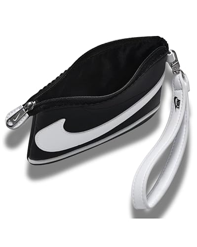 Nike Cortez Wristlet – Streetwear Icon Crafted for Motion, Style, and Everyday Essentials (Black | White, One Size)
