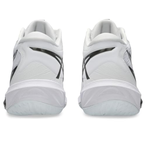 ASICS Men's Sky Elite FF MT 4 Volleyball Shoes, 9.5, White/Black