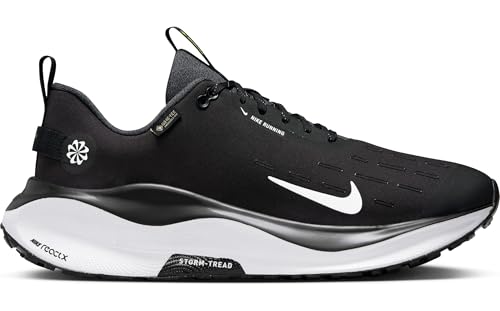 Nike InfinityRN 4 Gore-TEX Men's Waterproof Road Running Shoes (HQ0265-001, Black/Anthracite/Volt/White) Size 8