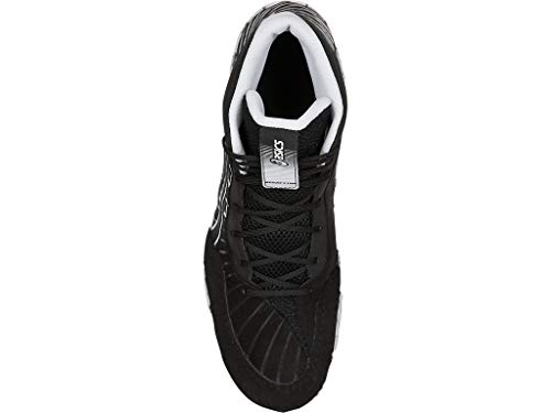 ASICS Men's Aggressor 4 Wrestling Shoes, Black/Black, 7