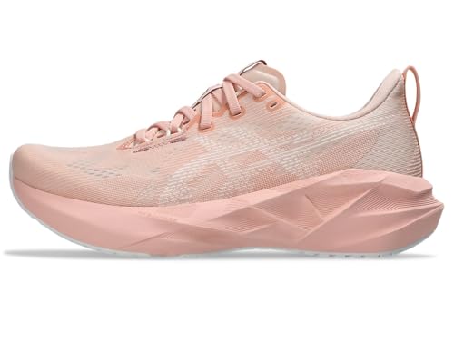 ASICS Women's Novablast 5 Sneaker, Breeze White, 3 UK