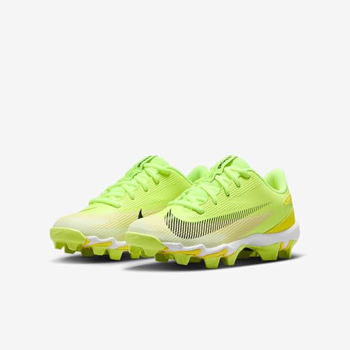 Nike Diamond Clutch Big Kids' Baseball Cleats (Volt Ice/Sonic Yellow/Life Lime/Black) Size 5
