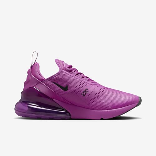 Nike Air Max 270 Women's Shoes (AH6789-501, Hot Fuchsia/Beyond Pink/Black) Size 6.5
