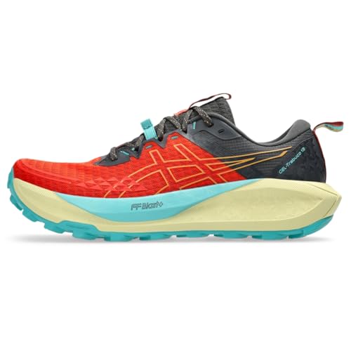ASICS Men's Gel-Trabuco 13 Running Shoe, 9, PIQUANT Orange/Sandstorm