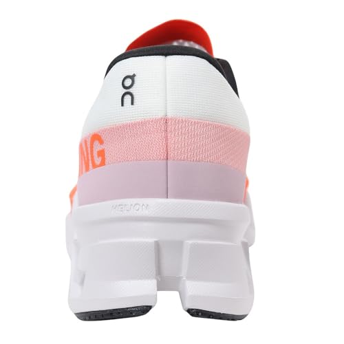 On Men's Cloudmonster 2 Running Shoes, Undyed/Flame, 11 US