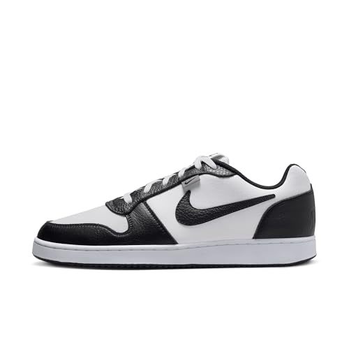 Nike Men's Ebernon Low PremBasketball Shoes, White White Black Wolf Grey 102, 13 US
