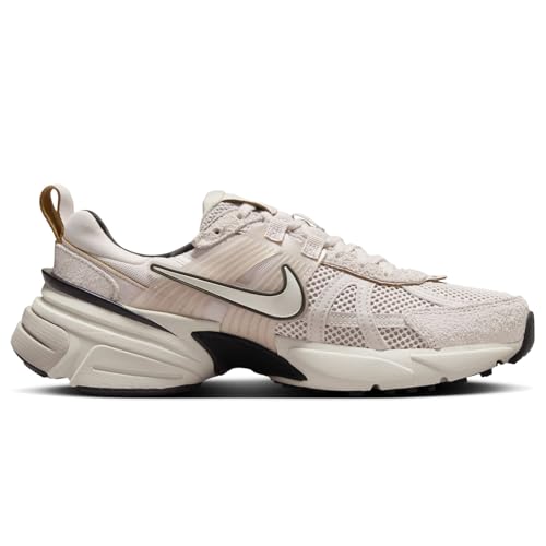 Nike V2K Run Shoes (FN6703-001, Platinum Violet/Light Bone/Black/Chrome) Size 11.5