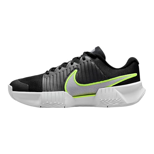 Nike GP Challenge Pro Women's Hard Court Tennis Shoes (Black/Anthracite/Volt/White) Size 9.5