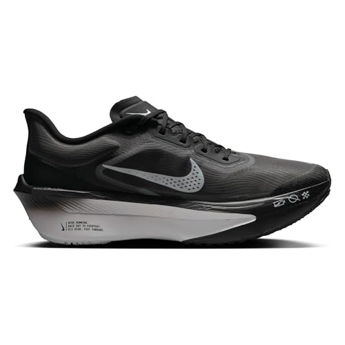 Nike Zoom Fly 6 Men's Road Racing Shoes (FN8454-001, Black/Light Smoke Grey/White) Size 10