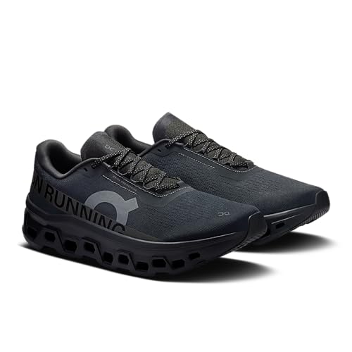 On Men's Cloudmonster 1, Black | Black, 8 Medium US