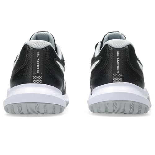 ASICS Women's Gel-Tactic 13 Volleyball Shoes, 8, Black/White