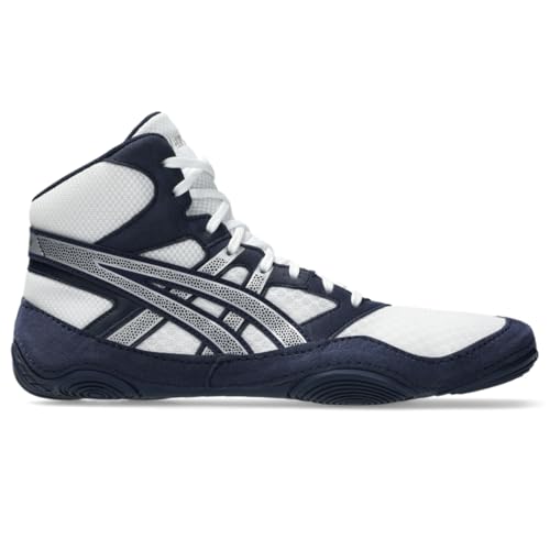 ASICS Men's Snapdown 4 Wrestling Shoes, 13, Midnight/Pure Silver