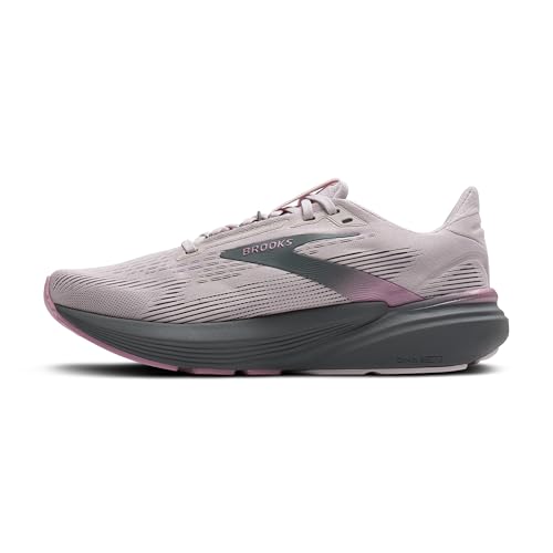 Brooks Women’s Revel 8 Neutral Running & Walking Shoe - Mauve/Ebony/Pink - 9.5 Medium