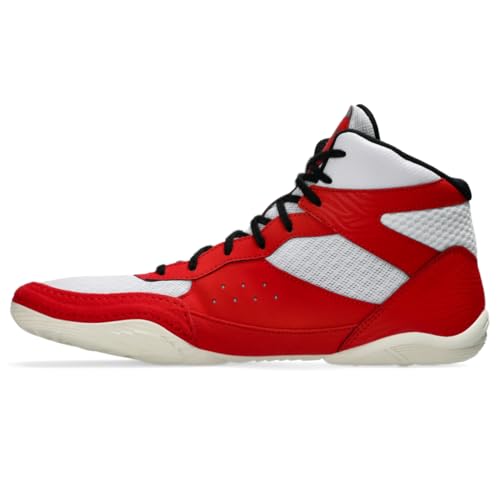 ASICS Men's Matflex 7 Wrestling Shoes, 14, Classic RED/Black
