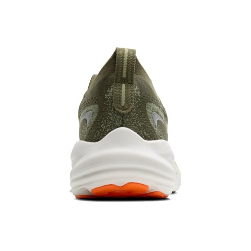 Brooks Men’s Glycerin 22 Neutral Running Shoe - Dusty Olive/Tea/Orange - 10.5 Medium