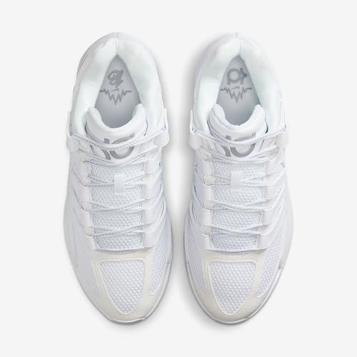 KD18 Basketball Shoes (White/White) Size 9.5