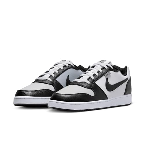 Nike Men's Ebernon Low PremBasketball Shoes, White White Black Wolf Grey 102, 13 US