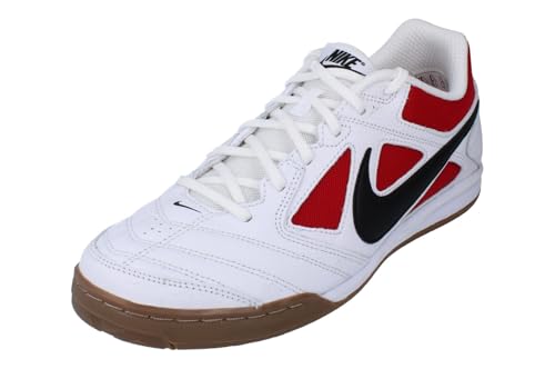 Men's Nike Gato Trainers in White, Black, Gym Red