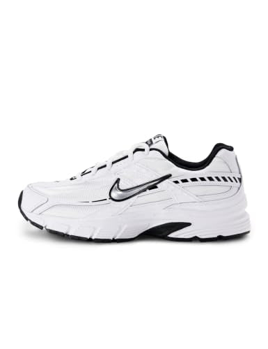 Nike Women's Initiator Shoes, White/Metallic Silver-White-Black, 8