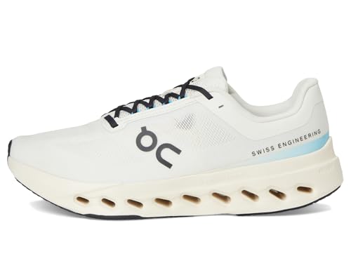 On Men's Cloudsurfer Next Sneaker, Ivory/Dew, 10 Wide