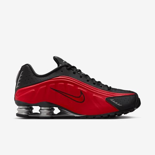 Nike Shox R4 SneakerMen's, University Red University Red Black, 8.5 US