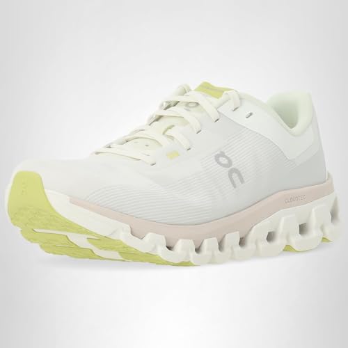 ON Cloudflow 4 Men's Road Running Shoes Sneakers (White/Sand, US Footwear Size System, Adult, Men, Numeric, Medium, 11.5)